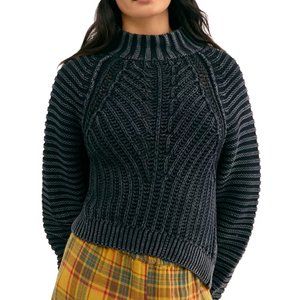 NWT Free People Sweetheart Ribbed Sweater